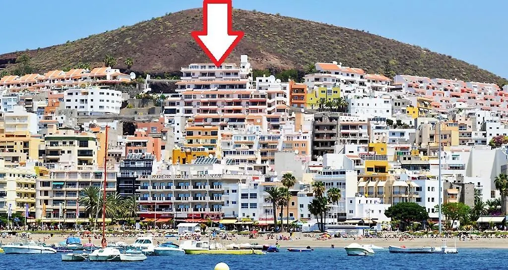 Ocean View Apartment Over Los Cristianos, Playa Las Vistas Los Cristianos (Tenerife)